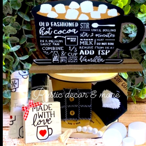 Hot Cocoa Sign Bundle - Picture 1 of 2